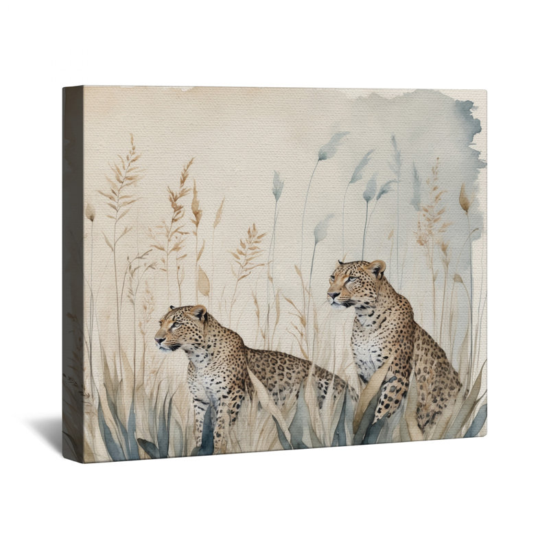 Toile tendue dans de nombreuses tailles de guépards, 20 po x 24 po