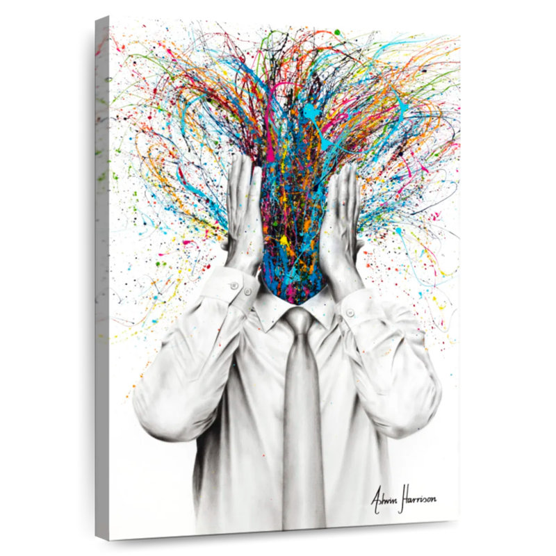 Leisha Mindfulness Meditation, 24" H x 16" W