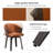 Barrayo 19.49'' H Faux Leather Upholstered Armchair-727720338-727720339