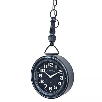 Metal Chain Clock