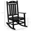 Chaise berçante d'extérieur Outsunny (excluant la table)-582730923