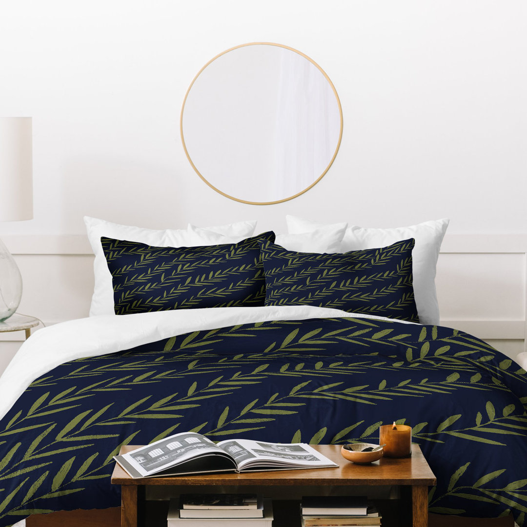 Fable Garden Vine Duvet Cover Set Deny Designs 