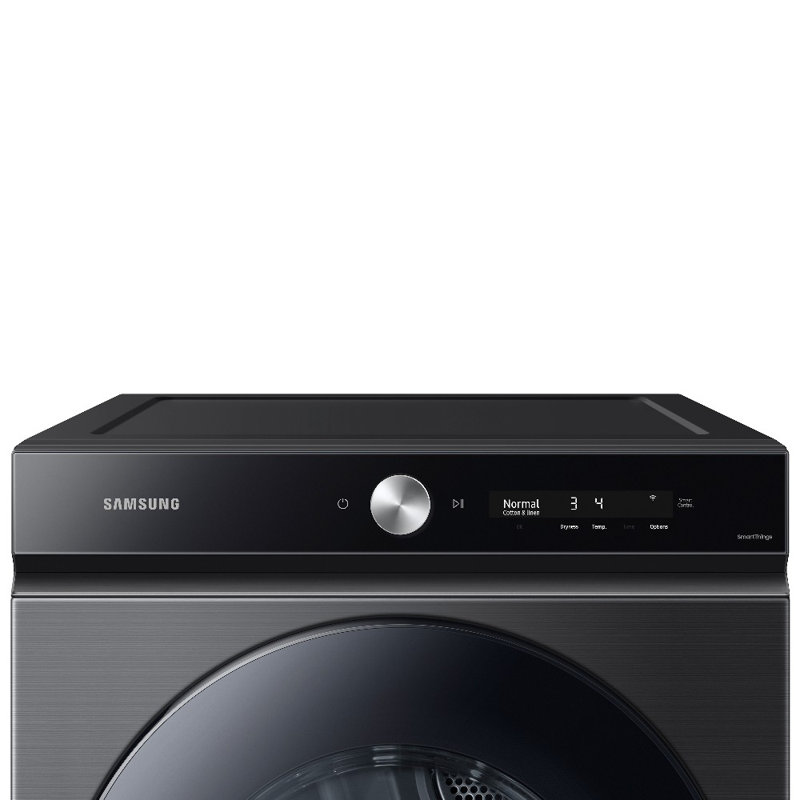 Samsung Bespoke Capacity Dryer, Electric, Brushed Black