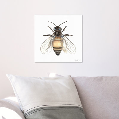 Animals Bee Insects  Graphic Art on Canvas