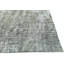 Tapis oriental antique délavé à motif floral taupe 7 x 10 antique