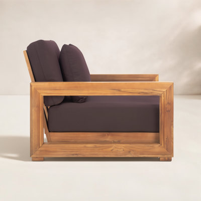 Melrose Teak Outdoor Lounge Chair