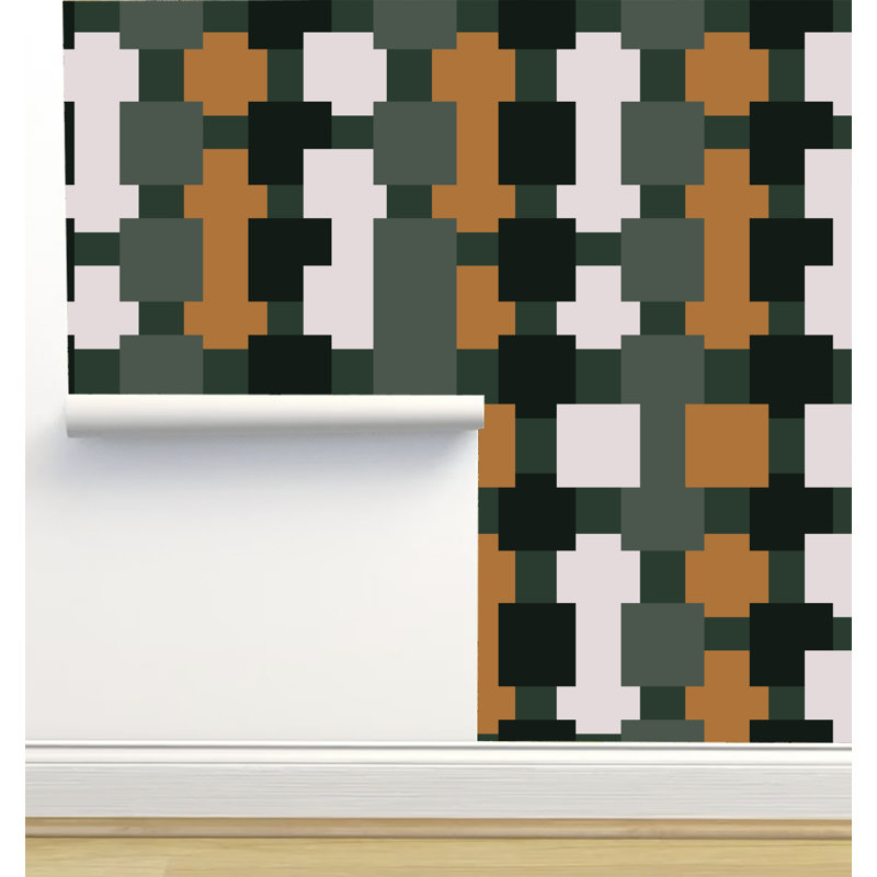 Rouleau de papier peint autocollant L 12 pi x l 2 pi Monor Designs