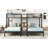 Metal Twin Over Twin & Twin Bunk Bed-1715767249