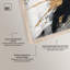 Art mural Aurea Flow III Shadowbox par Art Remedy, cadre blond, 25 x 25-2028657564-2028657572