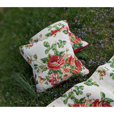 Tache Floral Pillow Cover