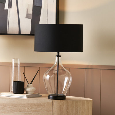Rowen Glass Table Lamp