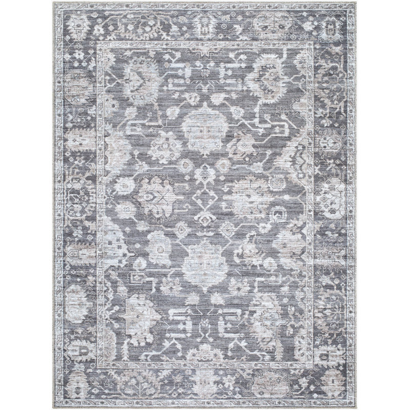 Tapis tissé à la machine Beckabl Owens X Livabliss Zafira, Rectangle 2 pi x 2 pi 11 po