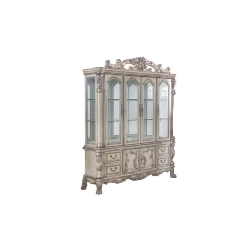 Hutch dresser, Blanc os rétro