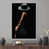White Floater Framed