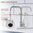 Stainless Steel Single Handle High-Arc Kitchen Faucet-71097884