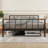 For Bedroom Use, Full Size Platform Bed Frame, Matte Black Metal, No Box Spring Needed With Headboard and Footboard