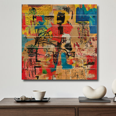 Reproduction d'art mural en bois - New Rey II par PinkPankPunk