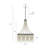 Abriell 3 - Light Dimmable Chandelier