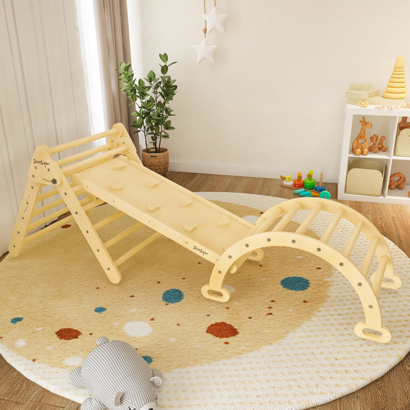 Banasuper Triangle Indoor Wood Climber