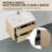 30" Wall-Mounted Bathroom Vanity-423935462