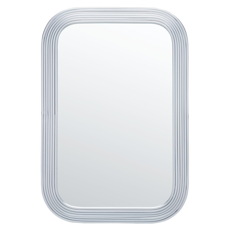 Miroir décoratif Elowen, Argent