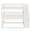 Lit superposé triple avec escalier de rangement, conception séparée-1398890355