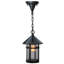 Luminaire suspendu cylindrique à 1 lumière