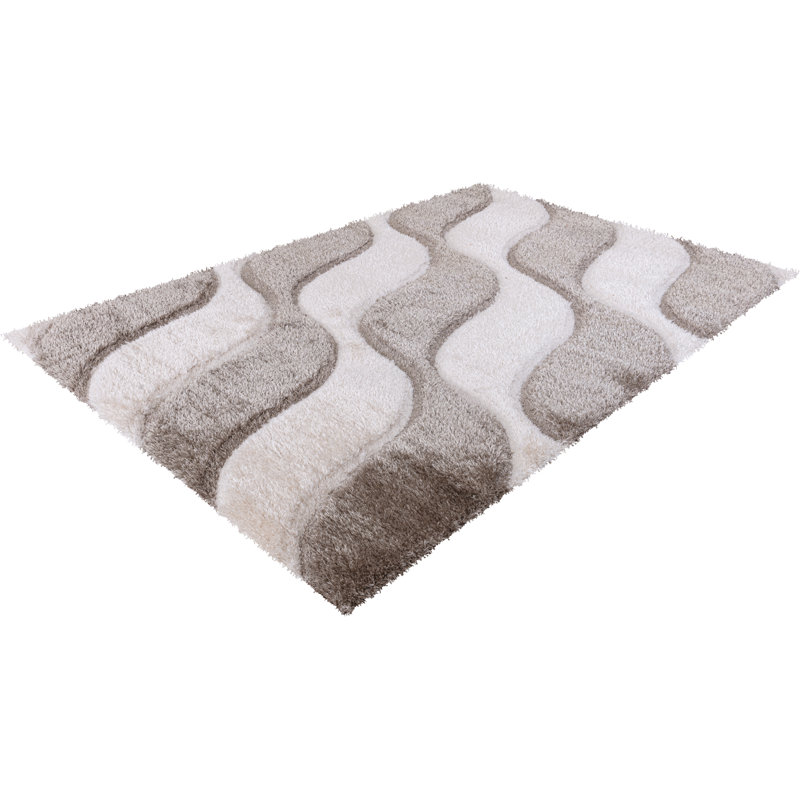 Rectangle Abstract Area Rug, Rectangle 1'12" x 3'7"