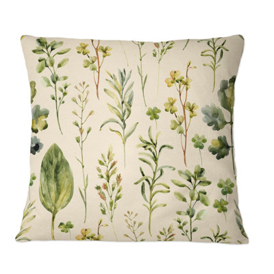 Coussin Meadow Weeds And Herbs II