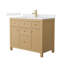 Pendry 42" Freestanding Single Bathroom Vanity with Cultured Marble Top-1825736441-1825736446-1836377897