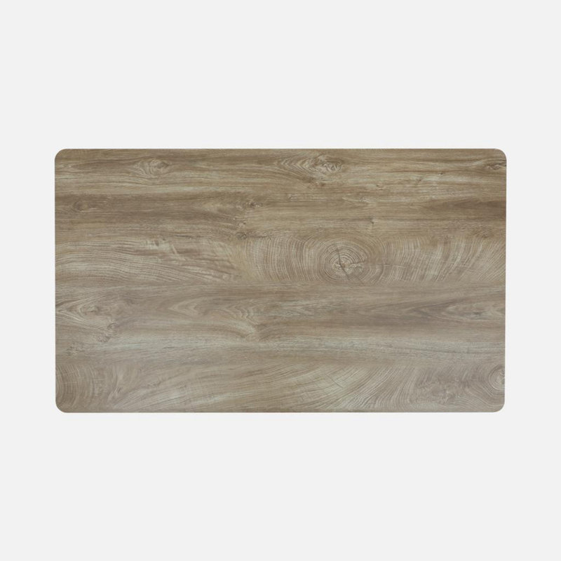 Plateau de table en bois manufacturé, Brun foncé