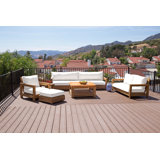 Chatsworth Outdoor 6 - Piece Teak Conversation Set