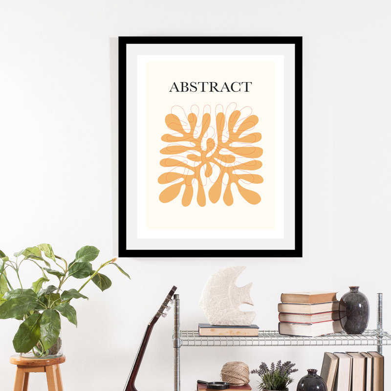 Abstract - Single Picture Frame Print, 70cm H x 50cm W