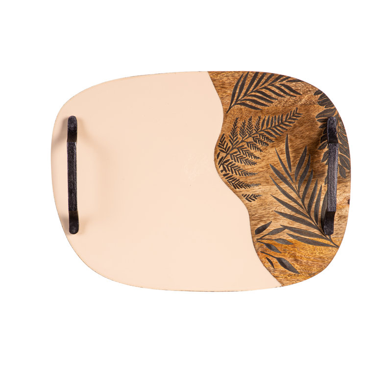 Plateau en bois August Grove® Brianica