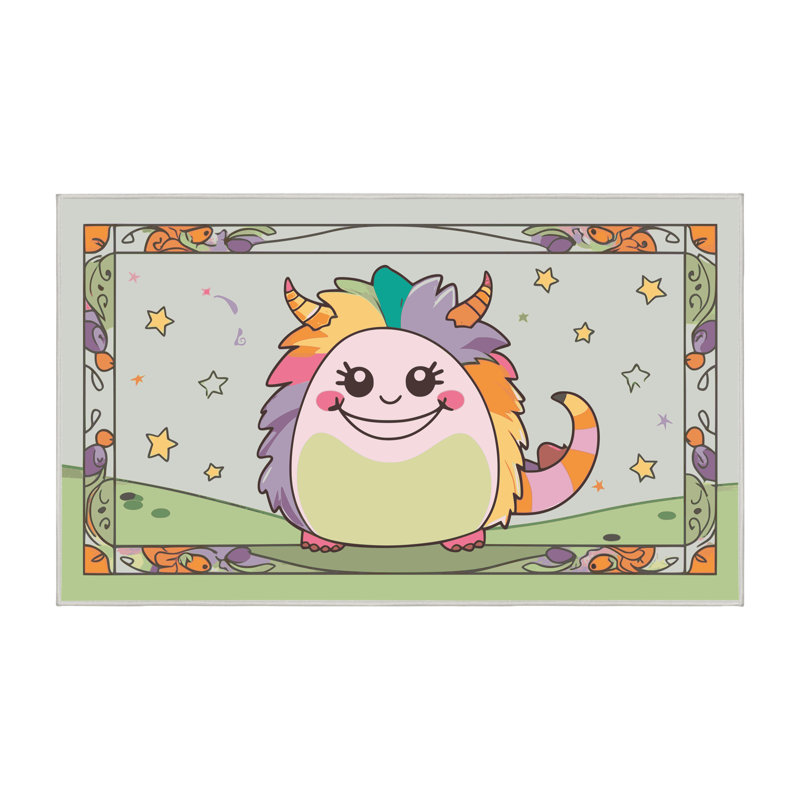 Tapis de vacances d'Halloween The Holiday Aisle®, Rectangulaire 3 pi x 5 pi