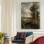 La vallée de Dedham - toile tendue par John Constable-853461550