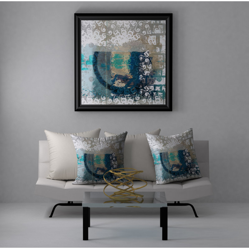 Housse de coussin décoratif carrée Energy Share, 18 po x 18 po