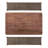 Hannibal 3 - Person Wood Patio Dining Set with Rectangular Table
