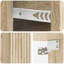 33cm W Manufactured Wood Bedside Table-987598261