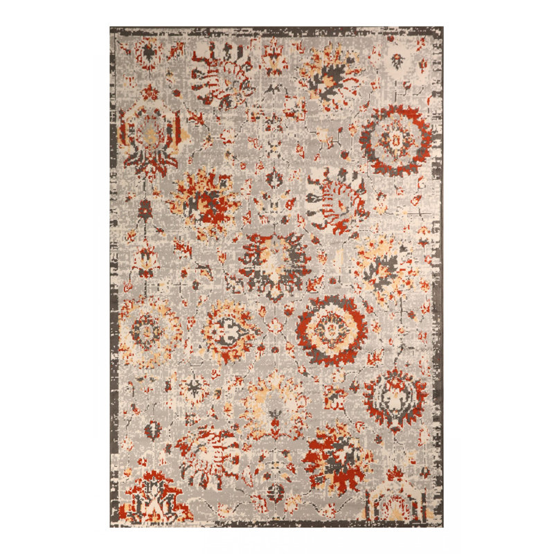 Ikat Indoor Rug, Rectangle 7'8" x 11'