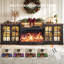 Meuble télé 97 po Farmhouse Fireplace-113714998