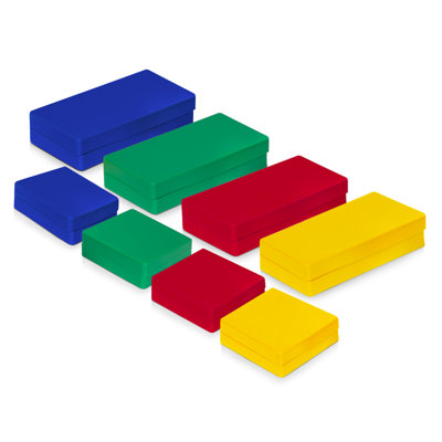 BiggoBlocks Jumbo Blocks, 24 PC Flats Set, for Kids Ages 4-8