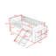 Wood Bed Frame with Storage Shelf, Slide and Guardrail-604606423