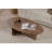 Modern Walnut Coffee Table, 47.2 x 15.7 x 25.6 inches | 100% Melamine Coated Particle Board, Thickness: 0.7 inches | Elegant Solid Color Design, Perfect for Living Room & Contemporary Spaces-1422243871