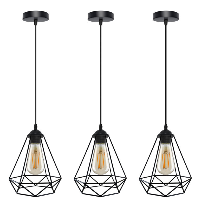 Sekar 1 - Light Black Single Pendant, No