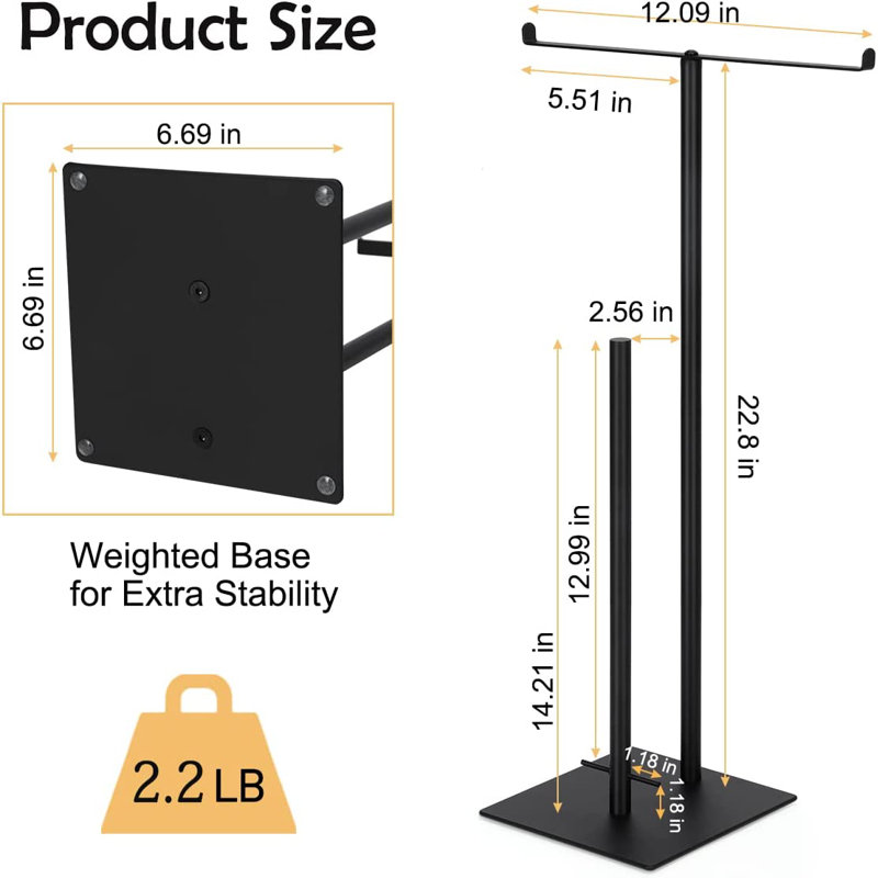 Free Standing Toilet Paper Holder