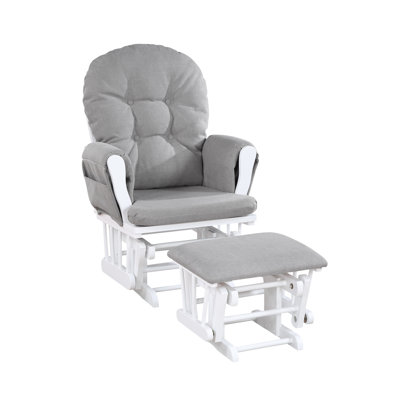 Mason Glider With Ottoman
