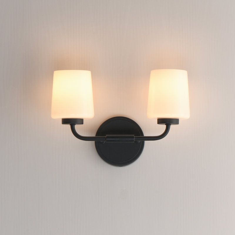 Durham-Wall Sconce, Black