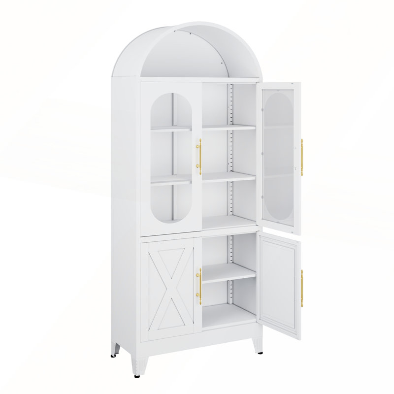 Armoire en fer Elegant, Blanc