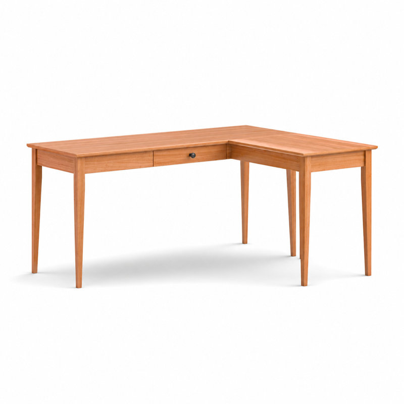 Bureau d'écriture Malani, 29.75" H x 64.25" W x 50" D, Naturel